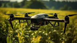 AN ADVANCED CROP GROWTH AND YIELD MONITORING DRONE