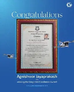 Gregorian Excellence Award for Young Entrepreneur