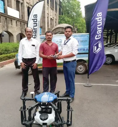 1st Ever Drone to get Loan (Agri Infra Fund)