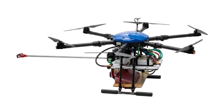 Paint Spraying Drone